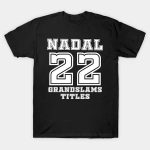 Rafa nadal 22 grand slam tshirt