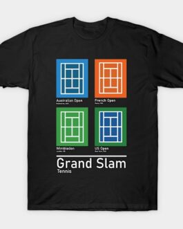 All Four Tennis Grand Slam T-Shirt