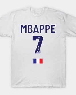 Kylian Mbappé number 7 T-shirt