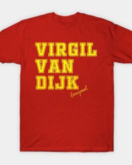 LIVERPOOL FOOTBALLER – VIRGIL VAN DIJK – T-Shirt