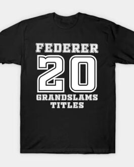 Roger Federer – The 20 Grand Slam T-shirt