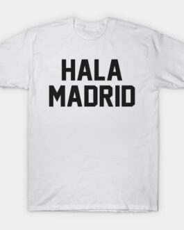 Hala Madrid Football T-shirt | Real madrid