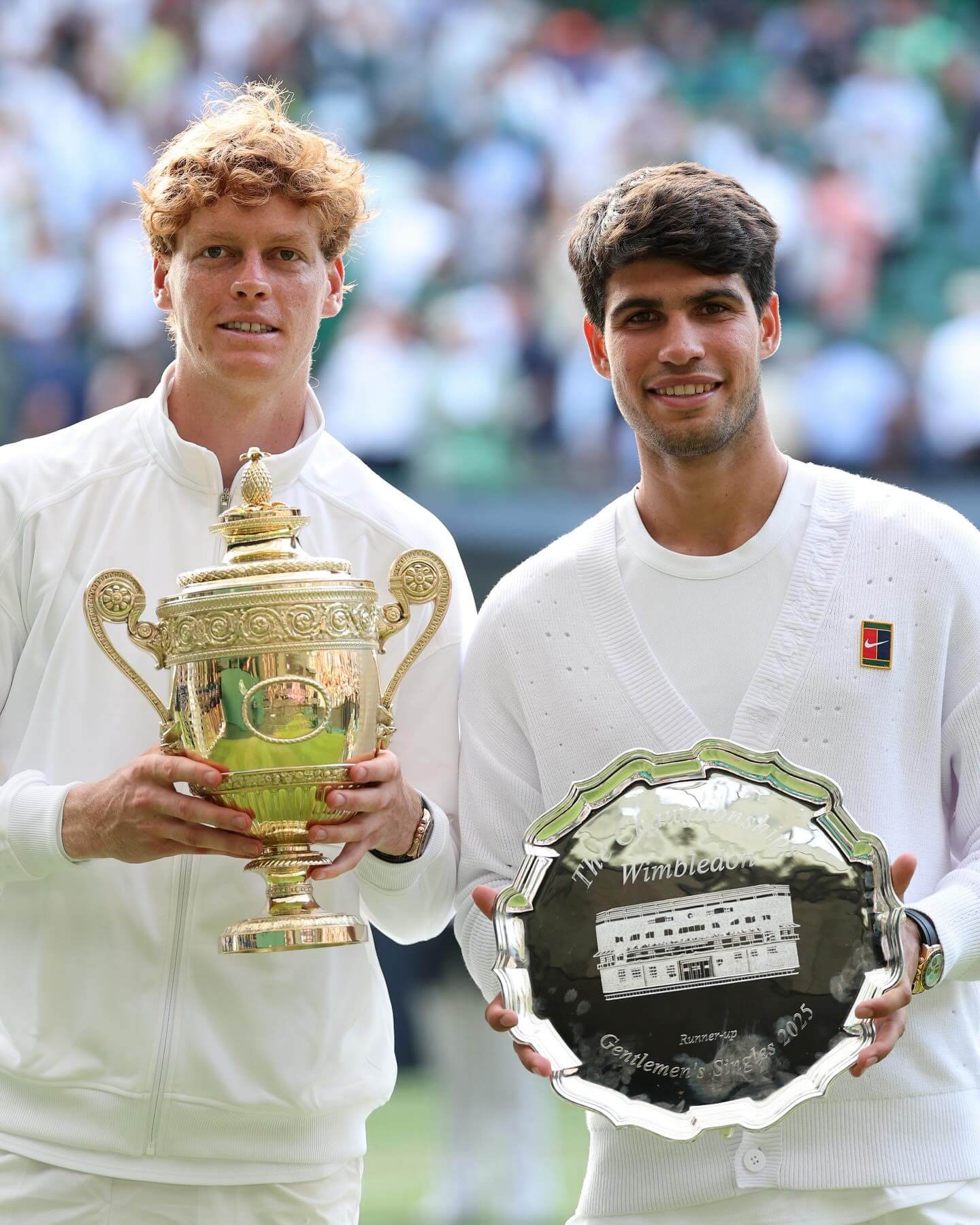 Sinner vs Alcaraz wimbledon 2025