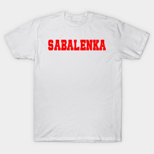 Aryna Sabalenka tennis t-shirt