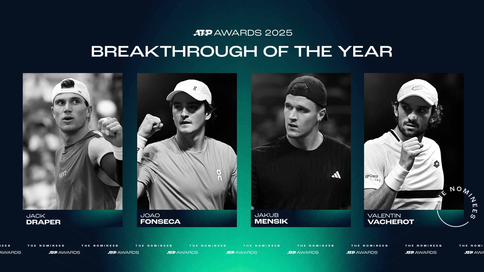atp awards 2025 nominees breakthrough