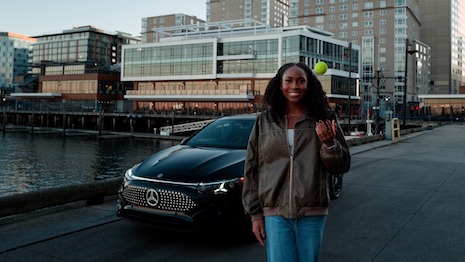 coco gauff mercedes benz